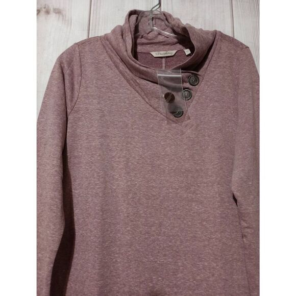 Soft Surroundings Shirt Ladies Small Rose Brinley Top - Picture 3 of 8